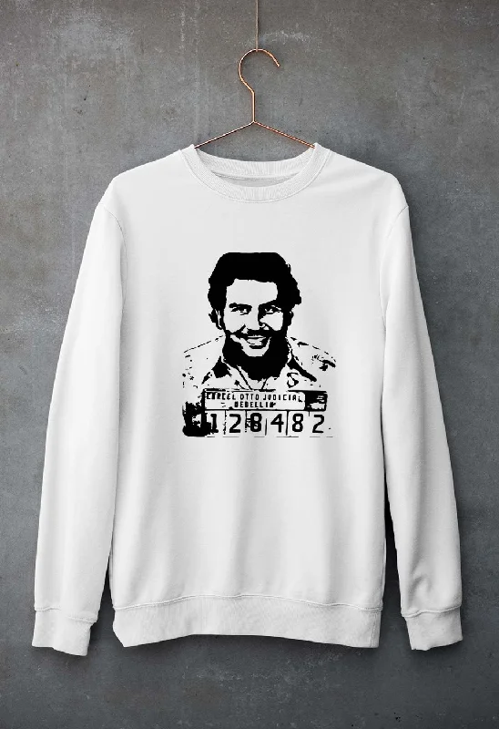 Pablo Escobar Unisex Sweatshirt for Men/Women Hoodie with Double Zipper Versatile Adjustable