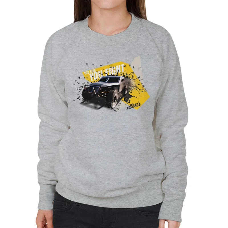 Fast and Furious You Ride You Fight Women's Sweatshirt Hoodie Sweatshirt Pullover