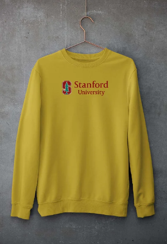 Stanford Unisex Sweatshirt for Men/Women Hoodie with Longline Fit Extended Stylish