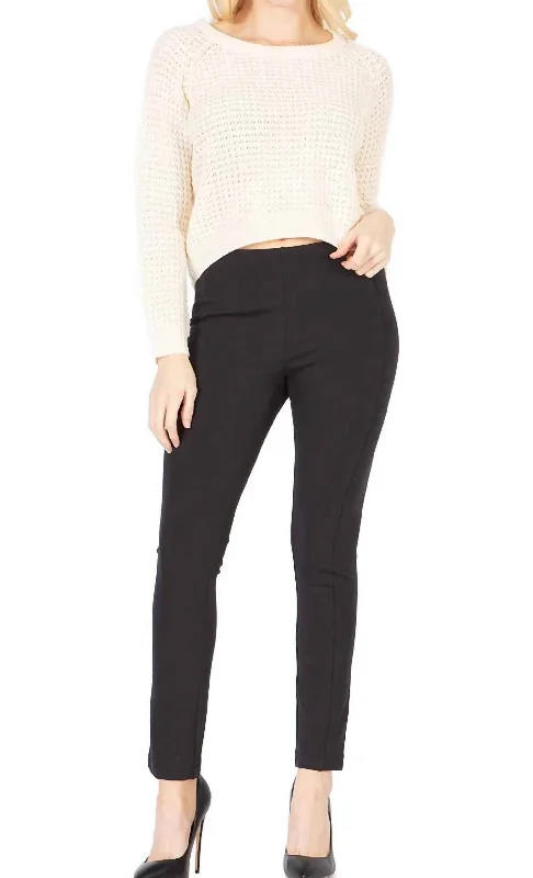 Plain Textured-Knit Cropped Sweater In Ecru Open Front Closed Front Wrap Front