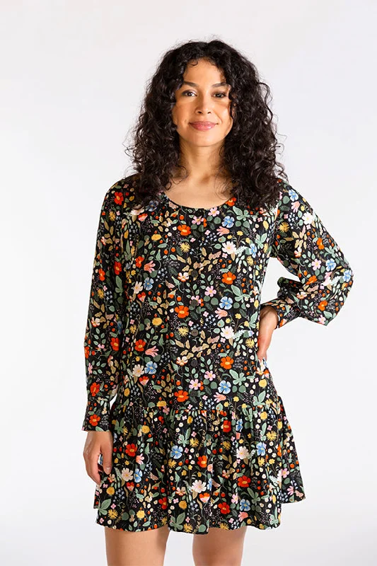 Wren Blouse & Mini-dress Floral Print Blouse