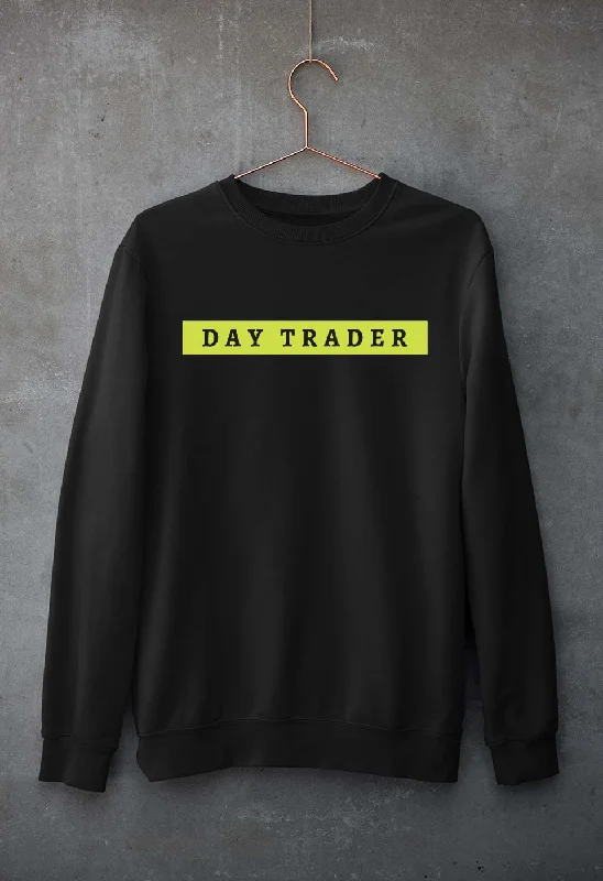 Day Trader Share Market Unisex Sweatshirt for Men/Women Hoodie with Tied Waist Feminine Flattering