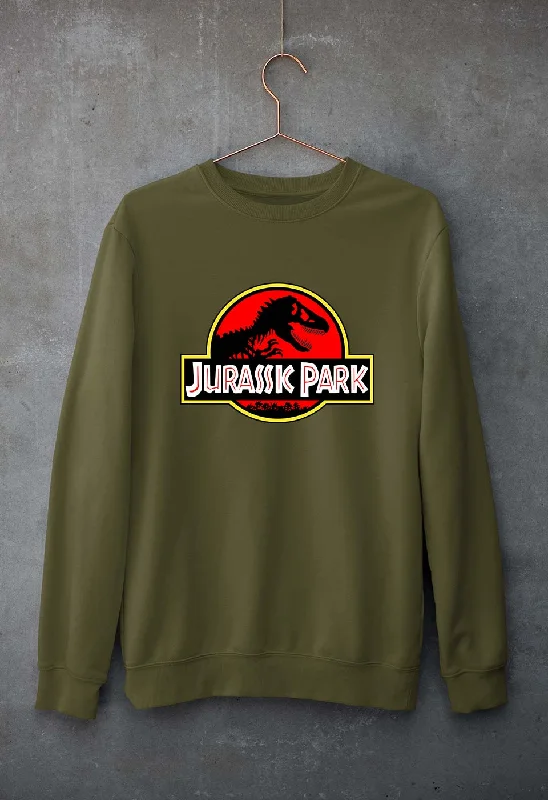 Jurassic Park Unisex Sweatshirt for Men/Women Hoodie with Drawcord Adjustable Secure