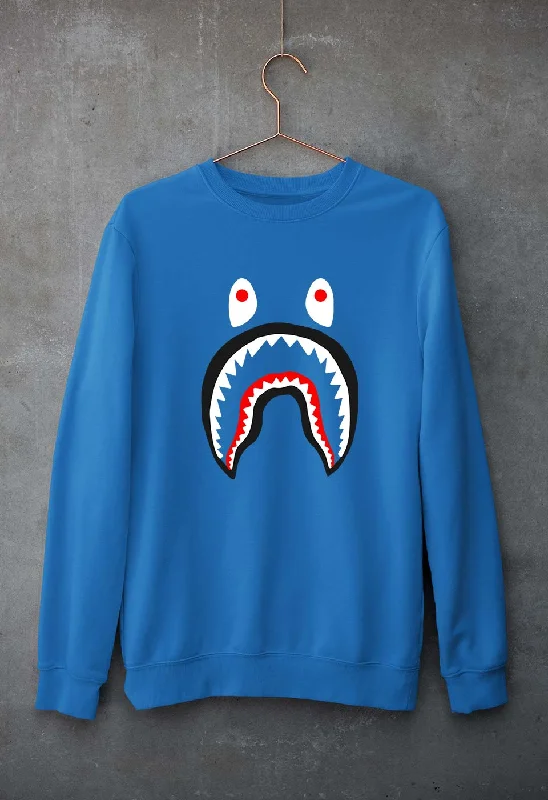 Bape Shark Unisex Sweatshirt for Men/Women Hoodie with Neon Bright Vibrant