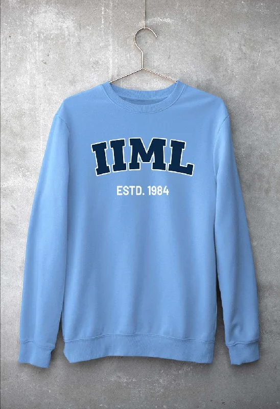 IIM Lucknow Unisex Sweatshirt for Men/Women Hoodie with Camouflage Military Edgy