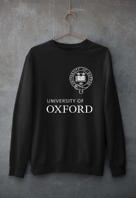 University of Oxford Unisex Sweatshirt for Men/Women Hoodie with Hem Detail Decorative Unique