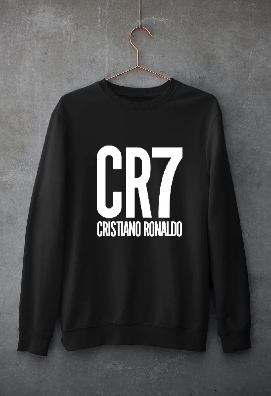 Cristiano Ronaldo CR7 Unisex Sweatshirt for Men/Women Hoodie with Sequins Glamorous Eye-catching