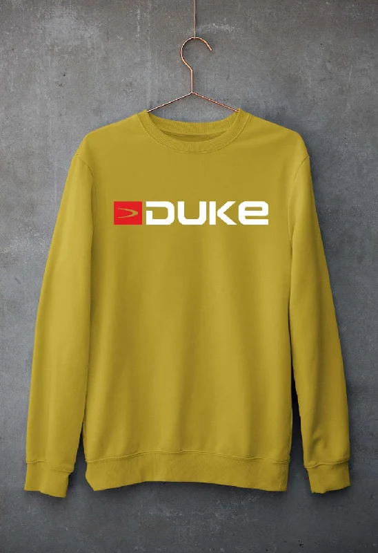 Duke Unisex Sweatshirt for Men/Women Hoodie with Ribbed Cuffs Snug Fit Comfort