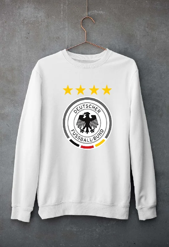 Germany Football Unisex Sweatshirt for Men/Women Hoodie with Front Slit Layering Stylish