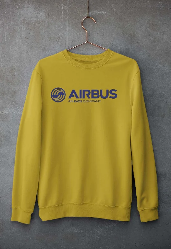 Airbus Unisex Sweatshirt for Men/Women Hoodie with Bell Sleeves Flared Feminine