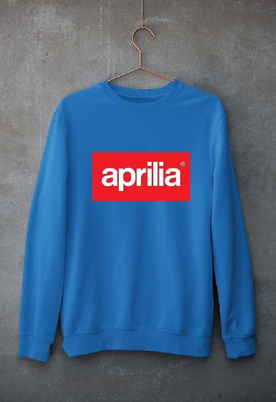 Aprilia Unisex Sweatshirt for Men/Women Hoodie with Color Block Contrast Stylish