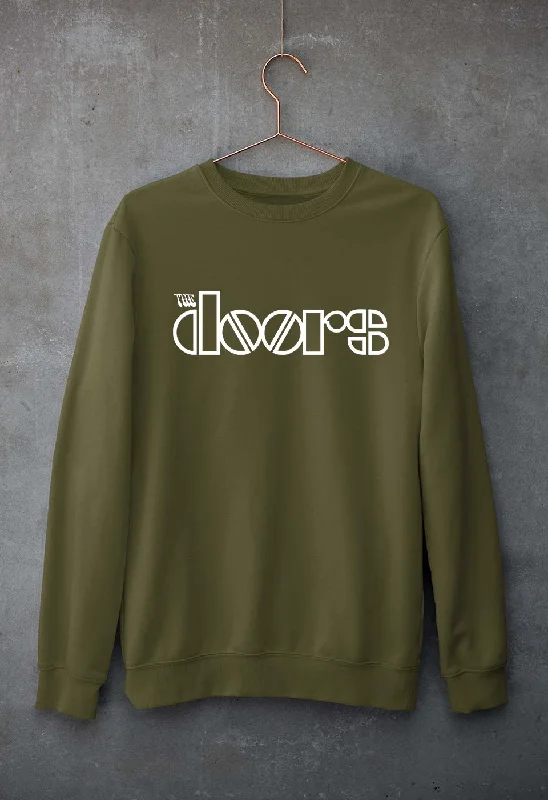 The Doors Unisex Sweatshirt for Men/Women Hoodie with Thumb Holes Functional Cozy