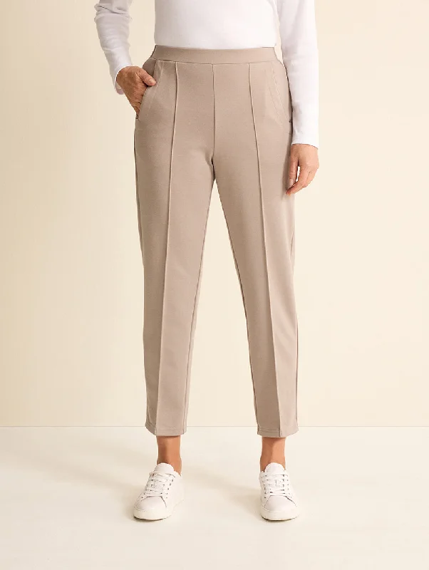 Rome Short Length Pant Elegant High-Waist Pants