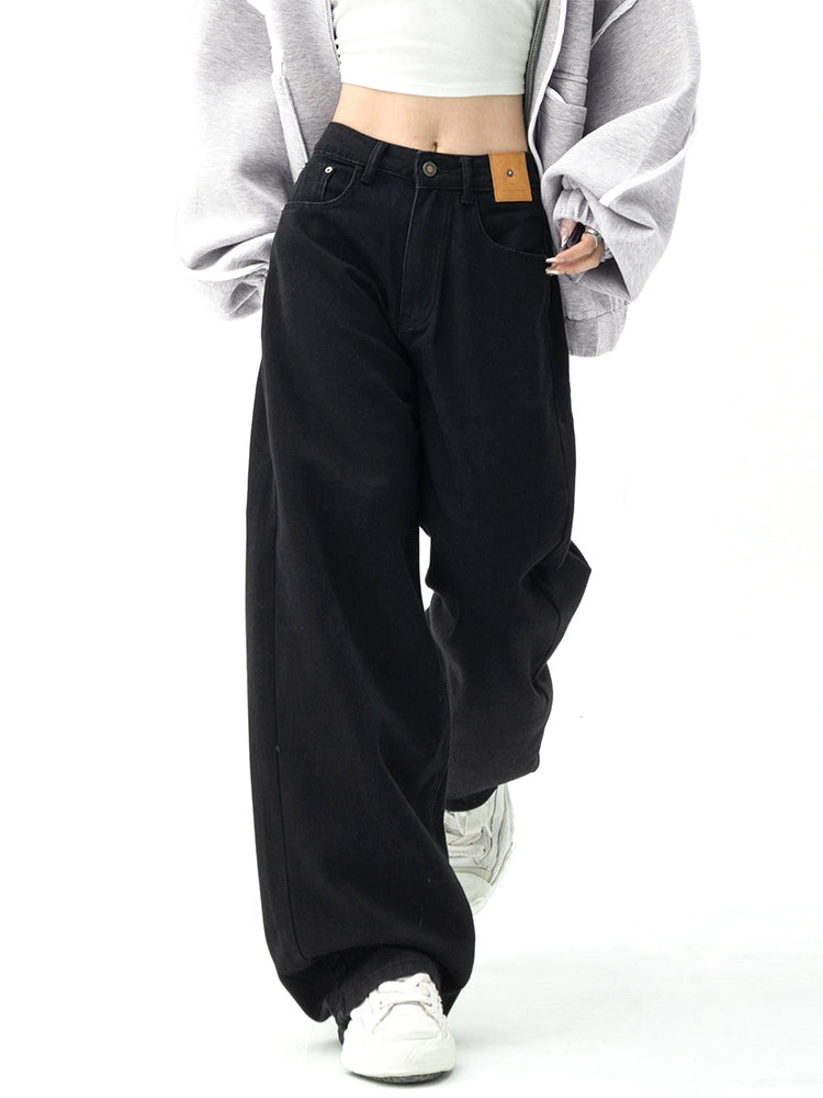 Relaxed Flow Street Wide Pants Fashionable Sporty Pants