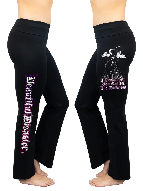 Out Of The Darkness Yoga Pants Relaxed Fit Trousers