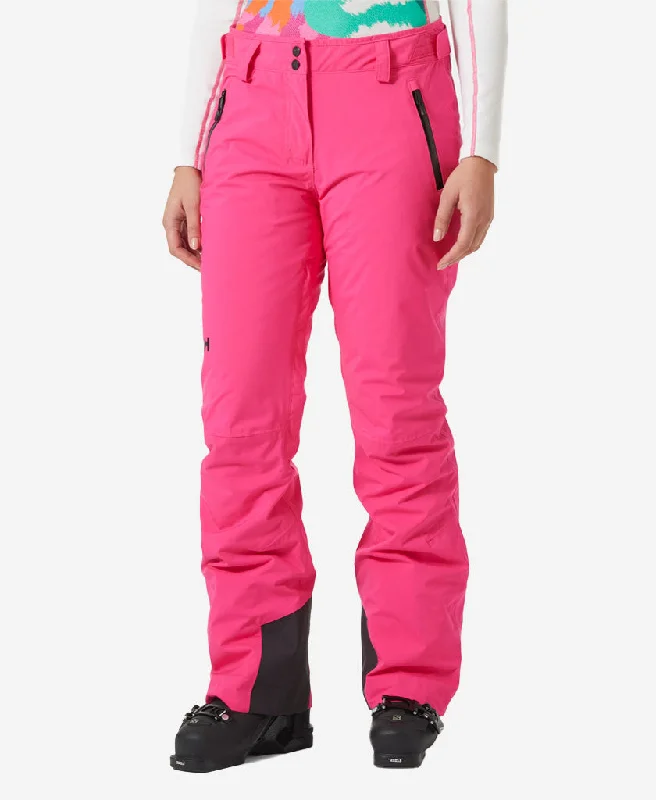 W LEGENDARY INSULATED PANT, Dragon Fruit High-Waist Jogger Pants