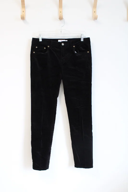 Vineyard Vines Black Velvet Pants | 6 Classic Bootcut Trousers