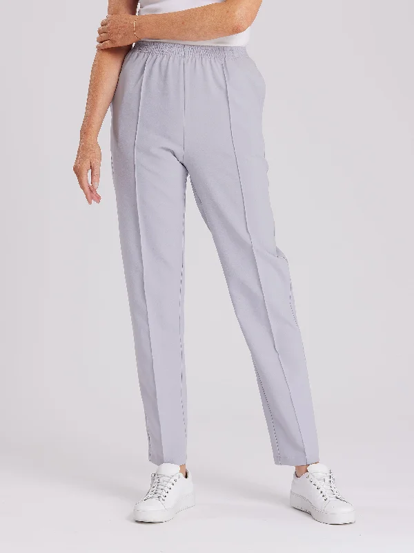 Bi Stretch Pant Comfy Zip-Up Pants