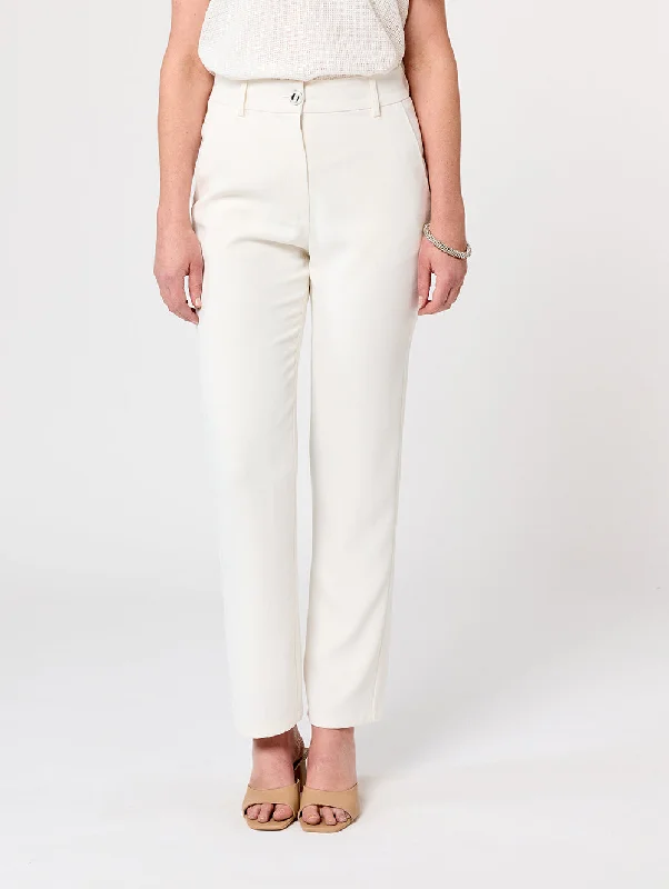 Crepe Luxe Full Length Pant Formal Dress Pants