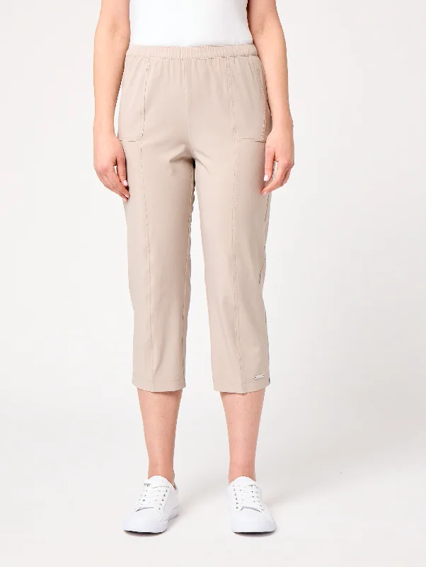 Eureka 3/4 Pant Comfortable Pleated Pants