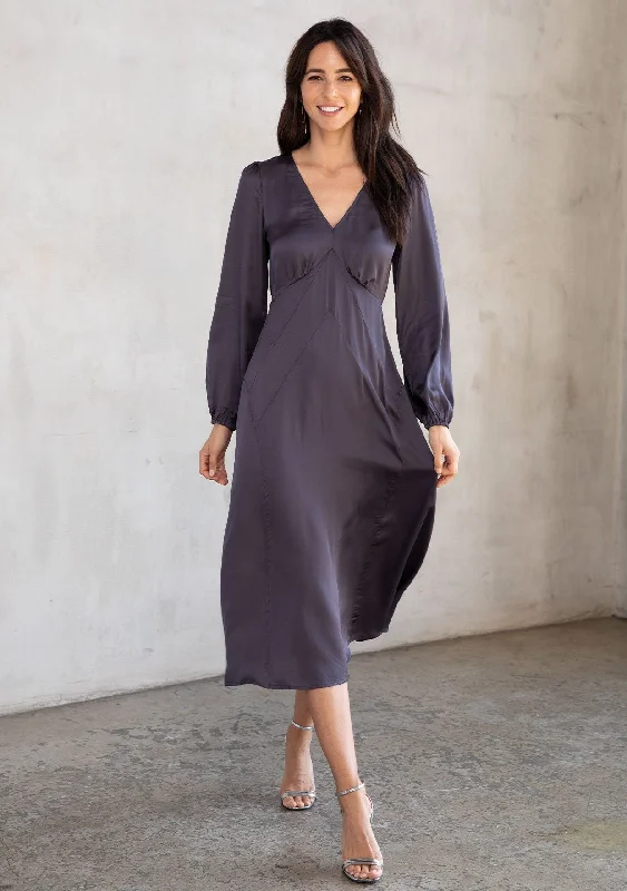 City Lights Maxi Dress Classic Solid Maxi Dress