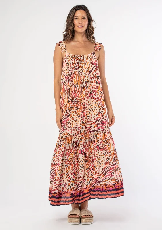 Feeling Lucky Maxi Dress Comfortable Ruffle Maxi Dress