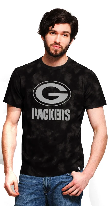 Green Bay Packers Men's Blackstone Tee Print Jacquard Patchwork