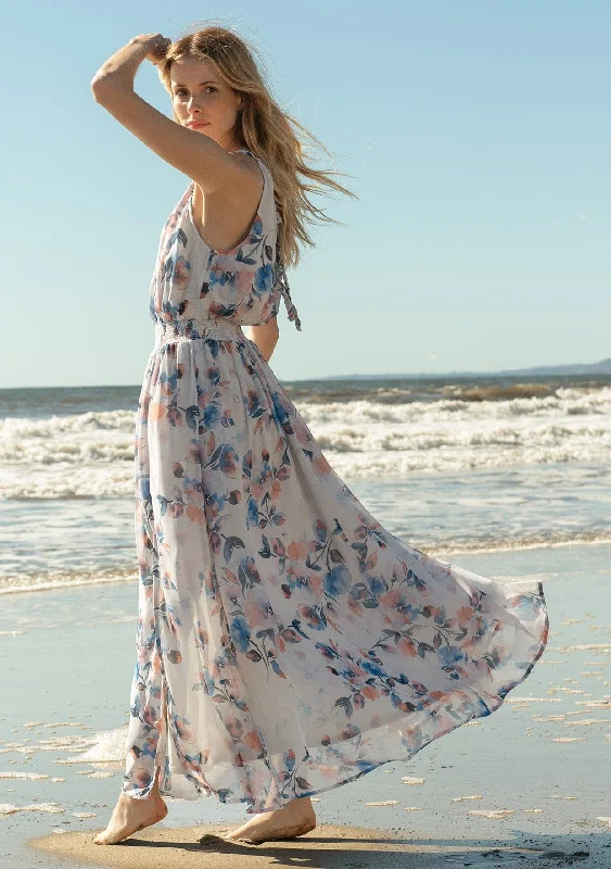 Lovers Lane Floral Maxi Dress Elegant Boho Maxi Dress