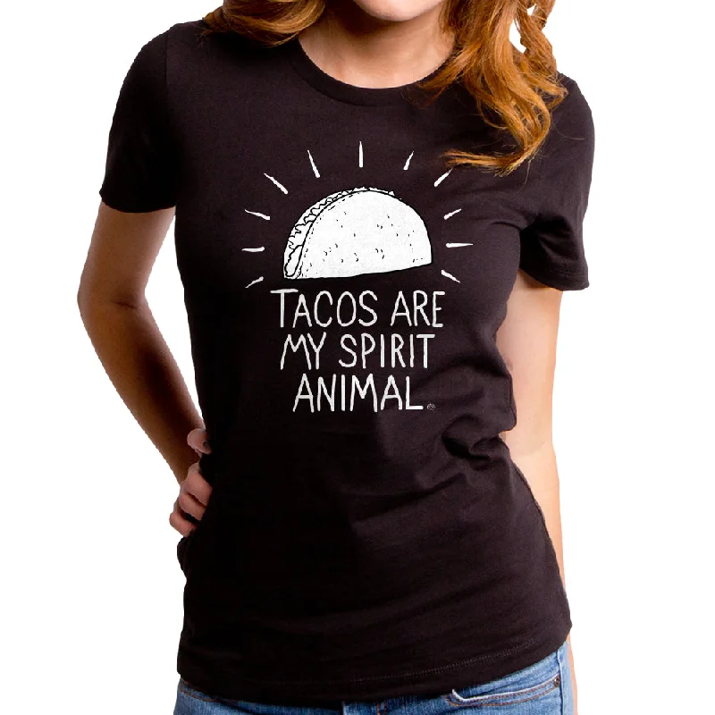 Tacos Are My Spirit Animal Women's T-Shirt Elegant Classic Vintage